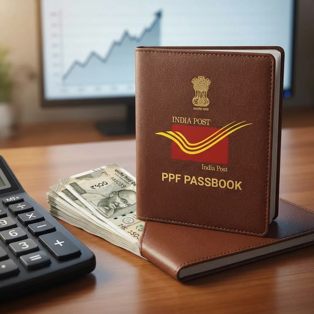 Post Office PPF Passbook and Calculator