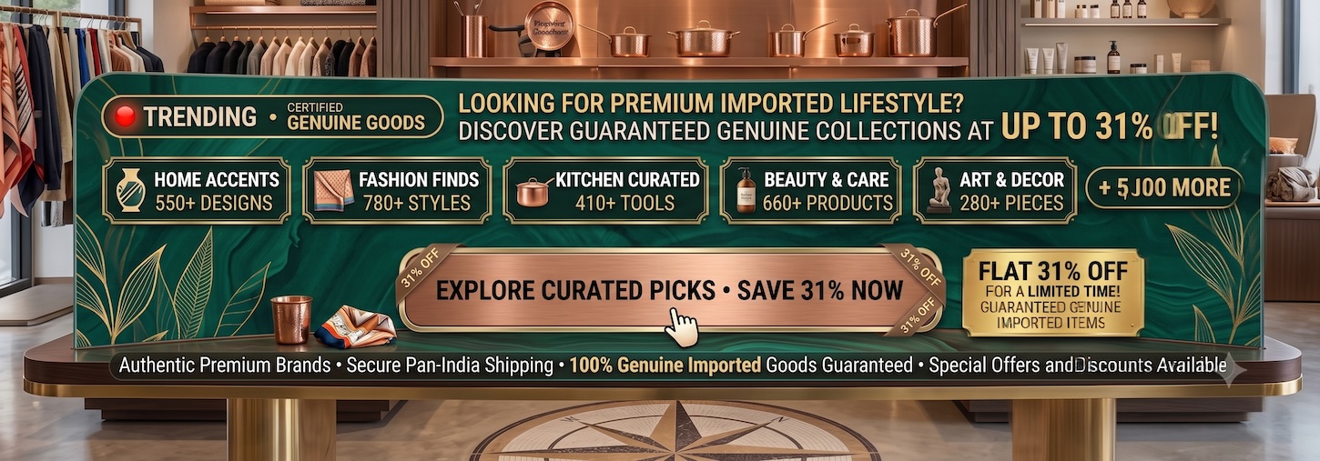 The Lifestyle Shop — explore premium curated collections for home, fashion, kitchen, beauty and decor